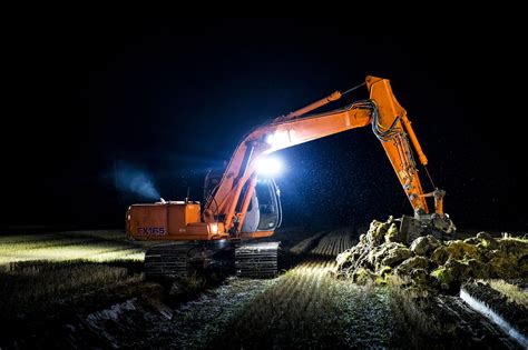 excavator lighting fixtures